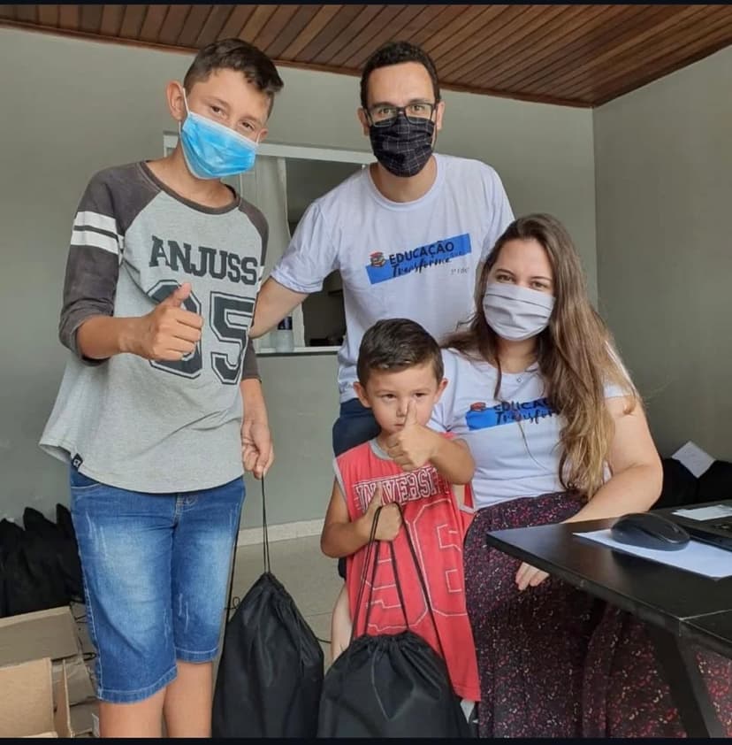 Momento especial do projeto Educação que Transforma 1