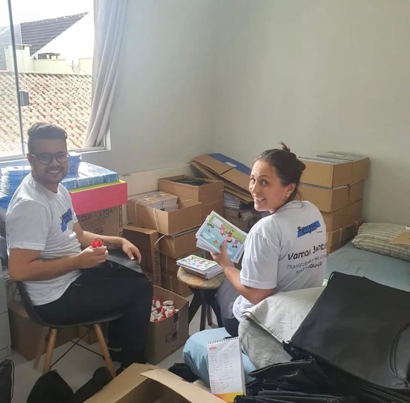 Momento especial do projeto Educação que Transforma 4