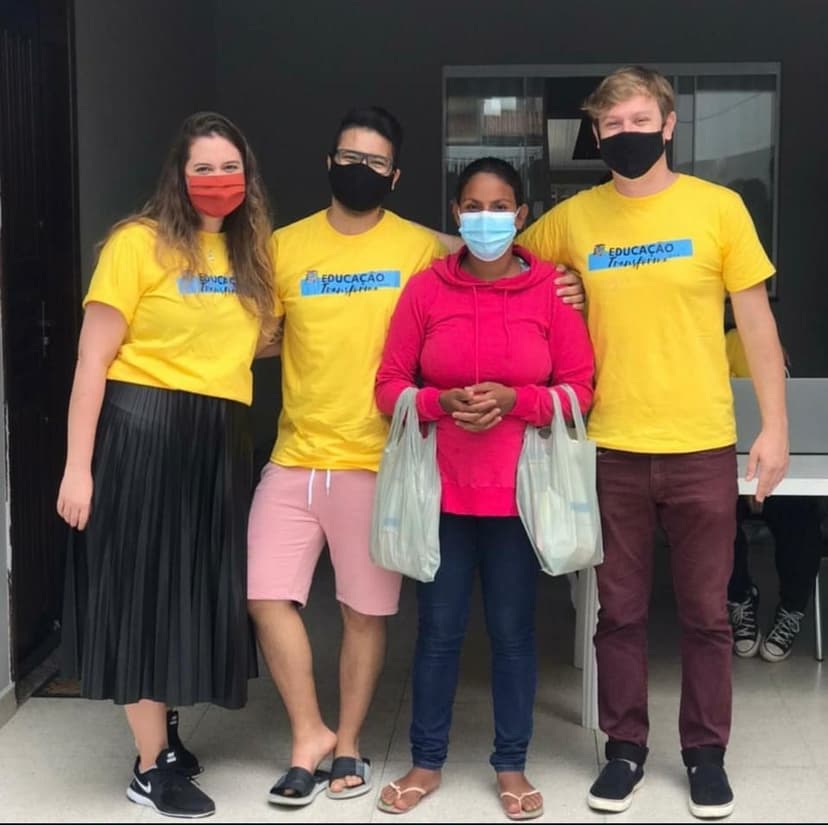 Momento especial do projeto Educação que Transforma 7