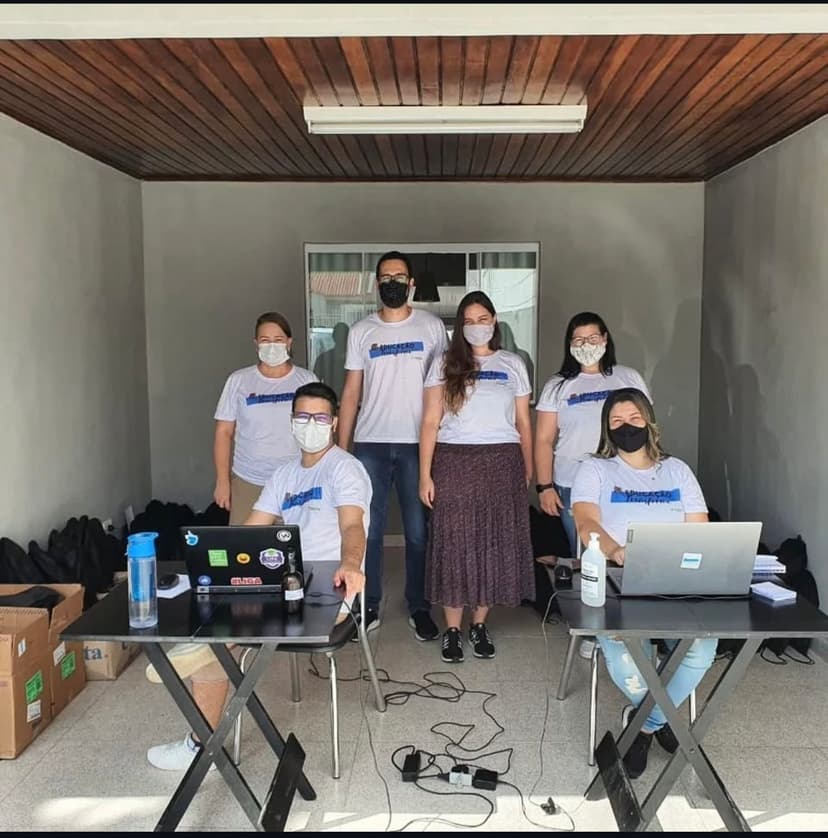 Momento especial do projeto Educação que Transforma 12